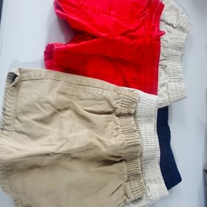 Lot of polo Ralph Lauren boys pull on khaki shorts
